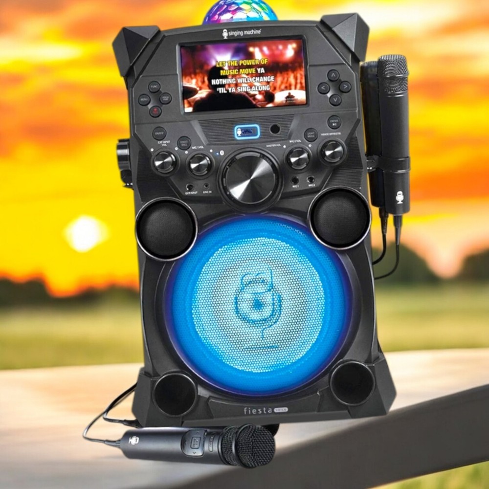 Singing Machine Bluetooth Karaoke System