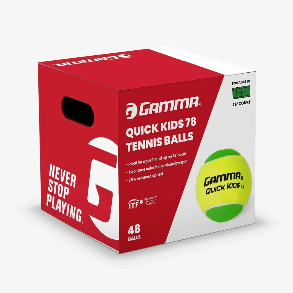 Gamma Quick Kids 78 Tennis Ball, Training Performance