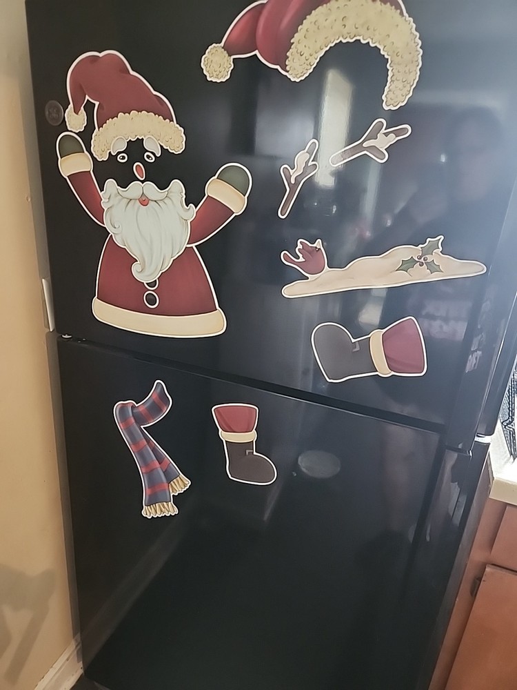 Magnetic Santa Pieces Puzzle