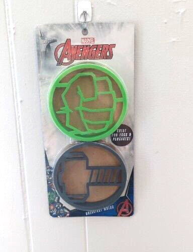 Marvel Avengers Two Silicone Breakfast Molds