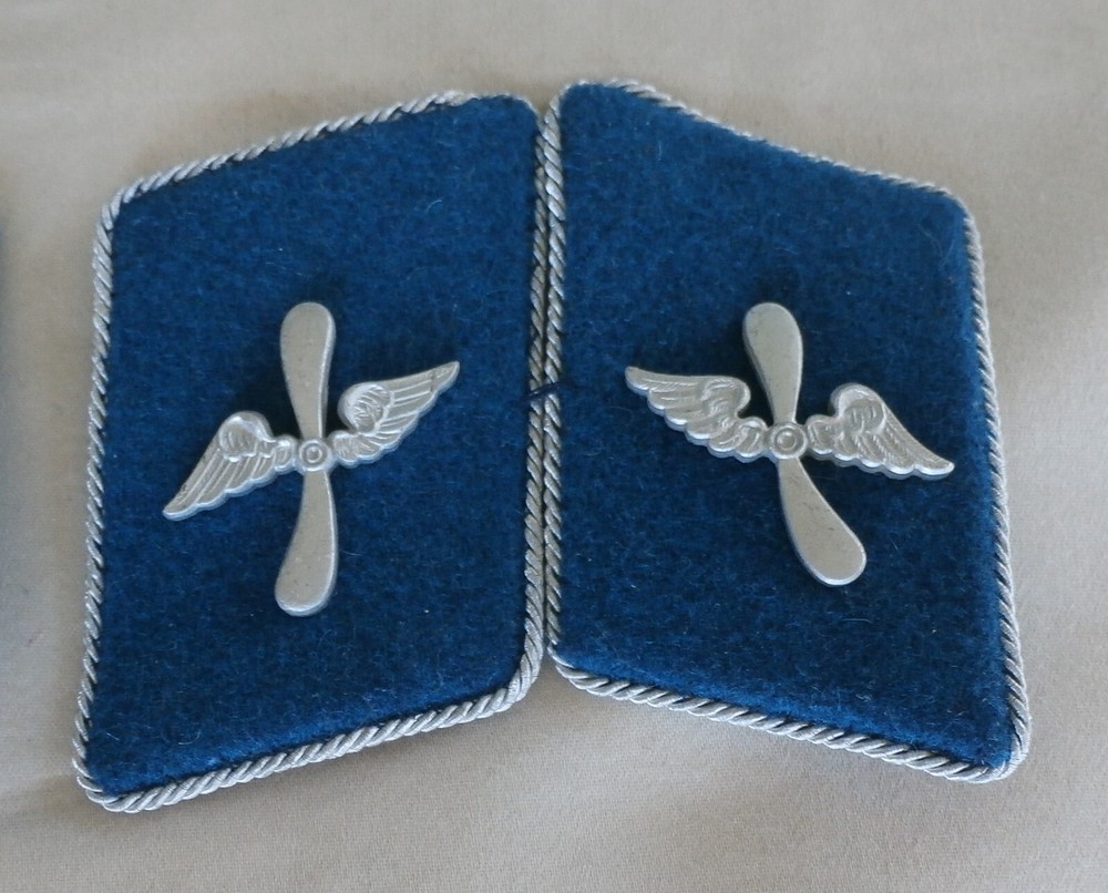 WW2 German DLV collar tabs 6 sets Original