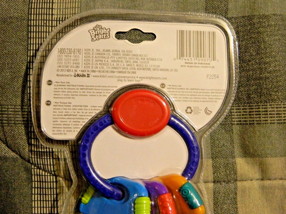 Bright Starts Polar Gel Teether Brand New