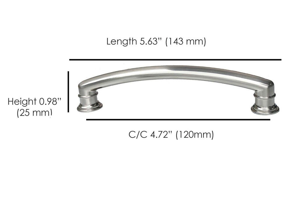 Handles Pulls Knobs Champagne Gold Bronze Kitchen Bath Cabinet Modern 128mm cc