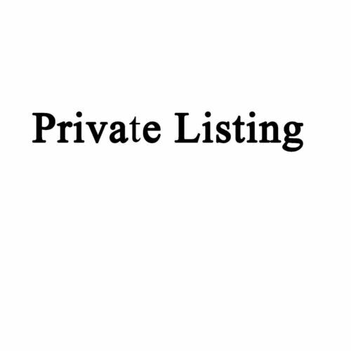 Private listing For shipping