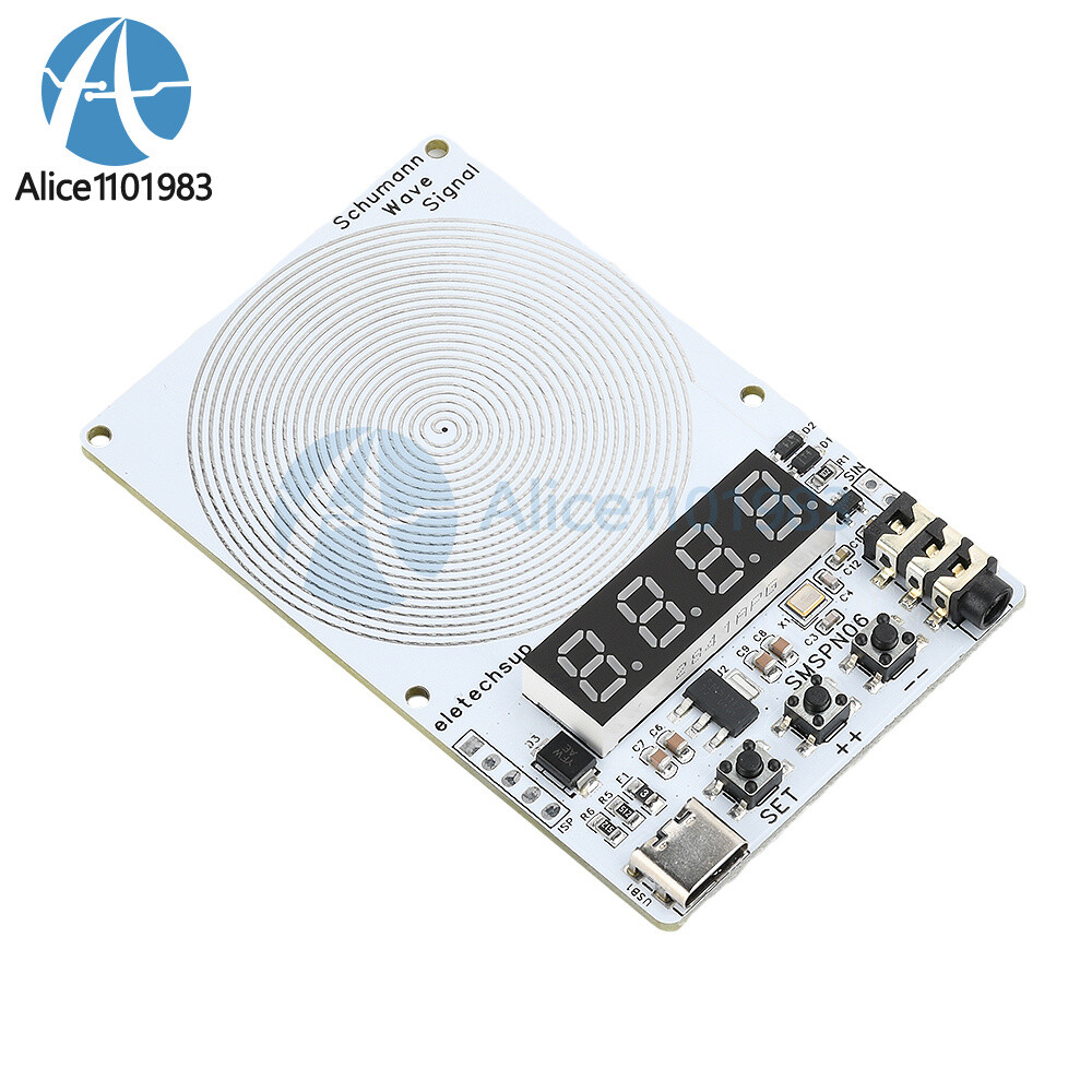 Adjustable 0.01Hz~9999Hz Frequency Schumann Wave Generator 4Bit Digital Display