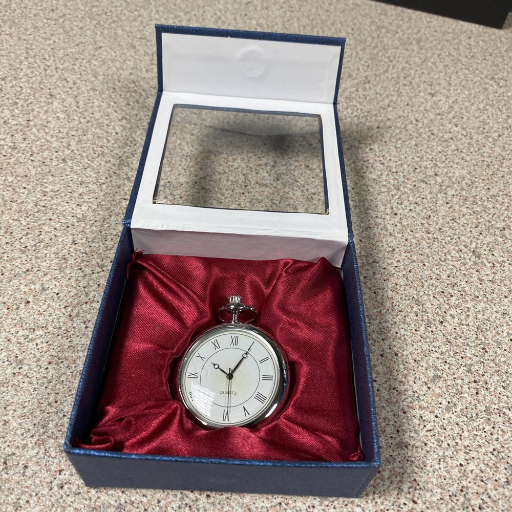 Pocket Watch, Quartz New In Box
