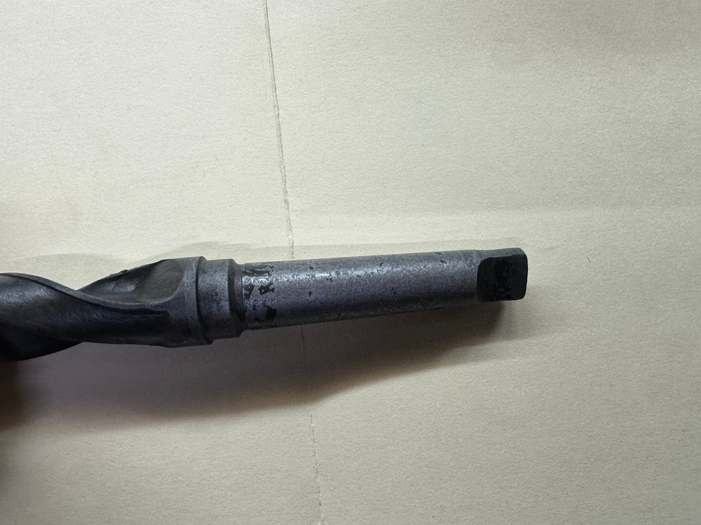 TAPER SHANK DRILL BIT 13" OAL X 1-1/4" OAD, HSS