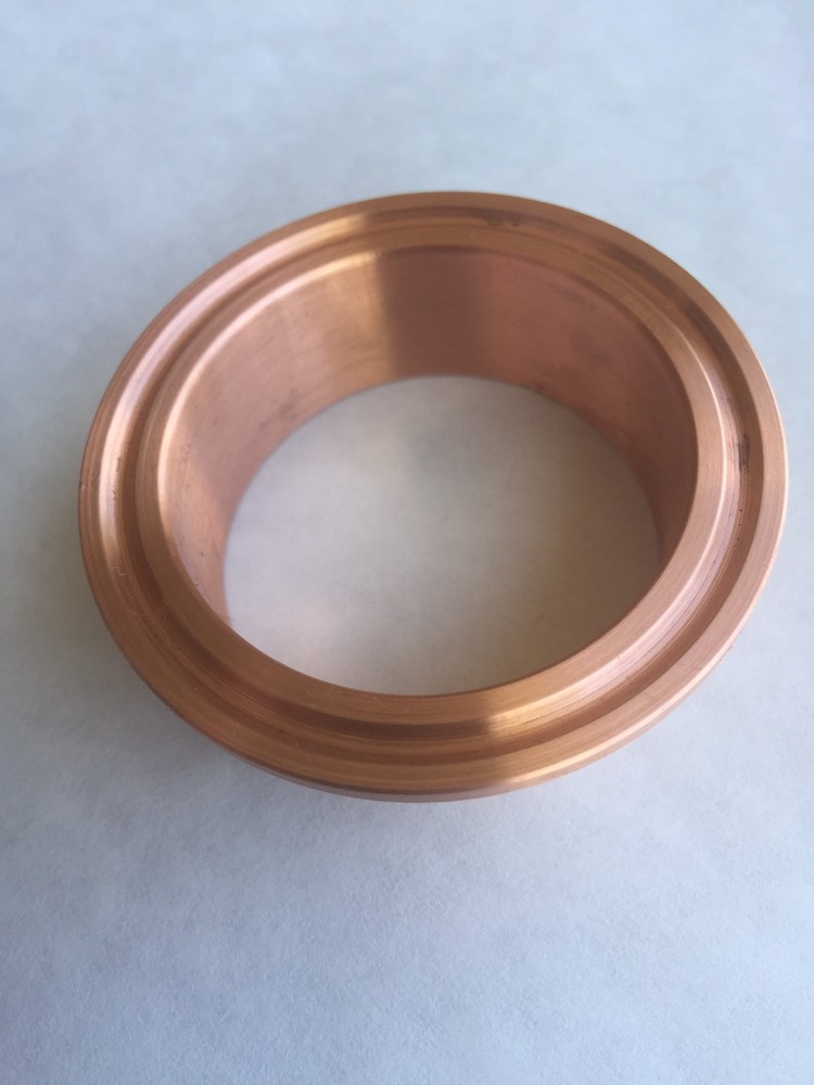 2" Copper Tri Clamp Ferrule Beer Keg Still Adapter Fits 2" Copper Pipe No clamp