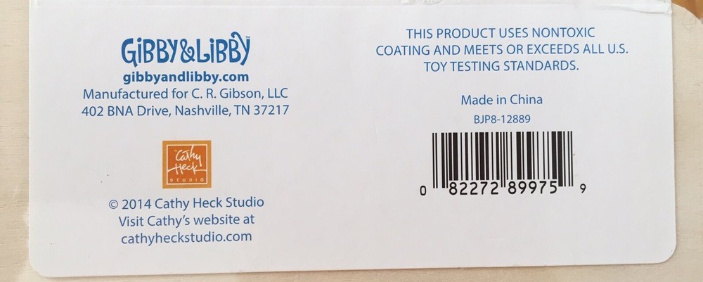 C.R. Gibson Gibby & Libby - 5 Piece Puzzle - Construction Zone