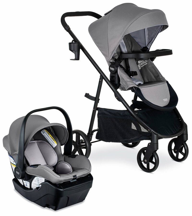 Britax Willow Brook Travel System, Graphite Glacier New!