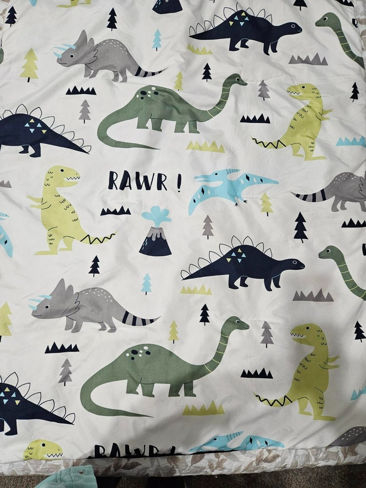 Sweet JoJo Designs Modern Dinosaur 4pc Crib Set