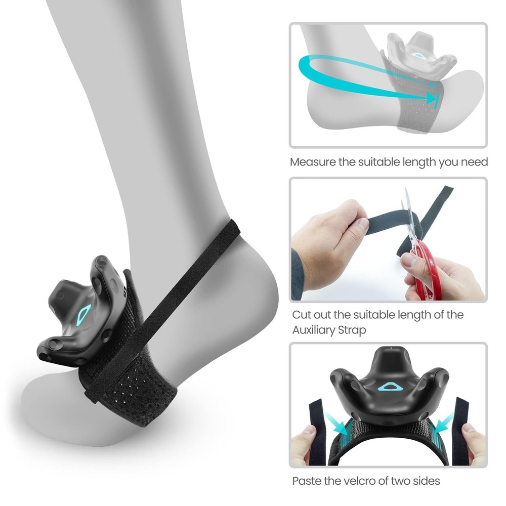 Comfort-Driven VR Tracker Strap and Belt: Enhanced Stability for HTC Vive Users