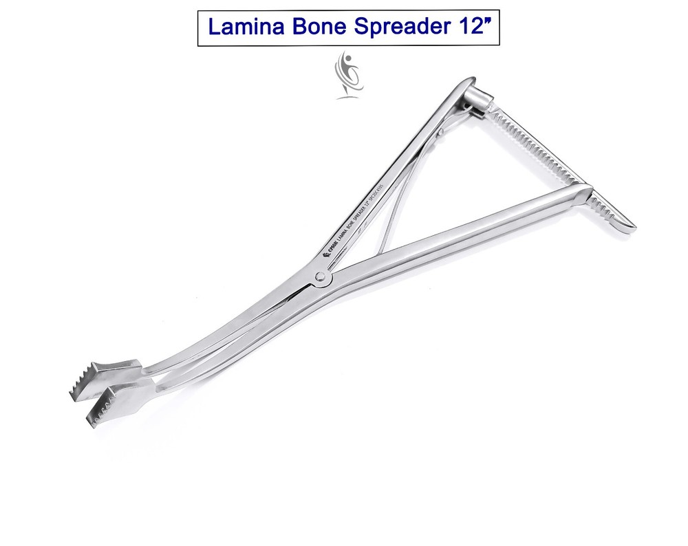 Lamina bone spreader 12" veterinary surgical instrument