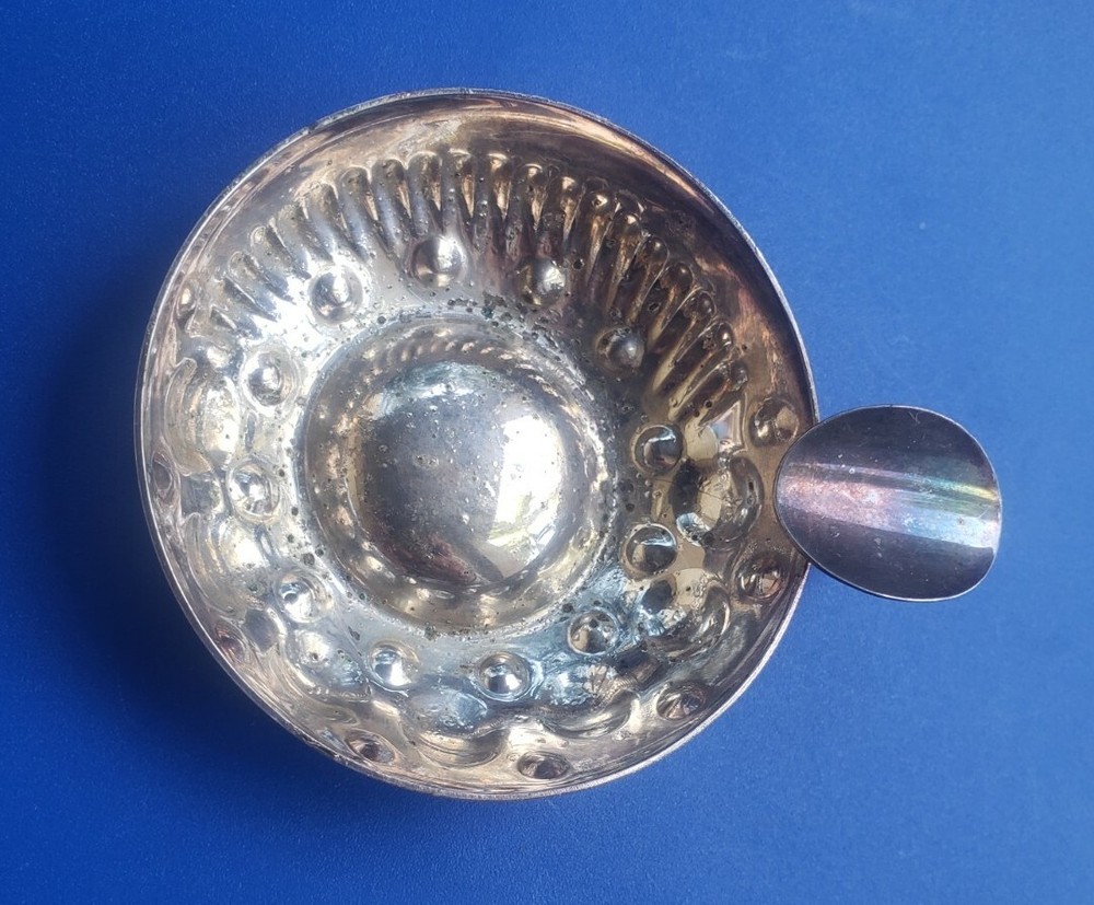 Vintage Silver Tone Ashtray.