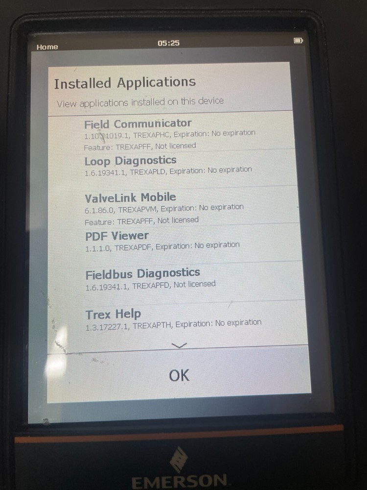 Emerson AMS TREX Device Communicator
