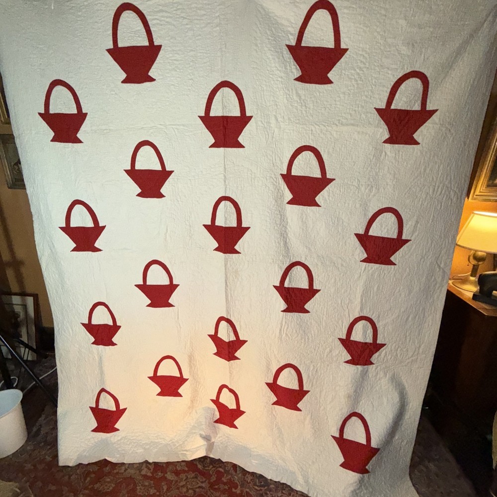 Charming Basket Quilt . QUILTING !!