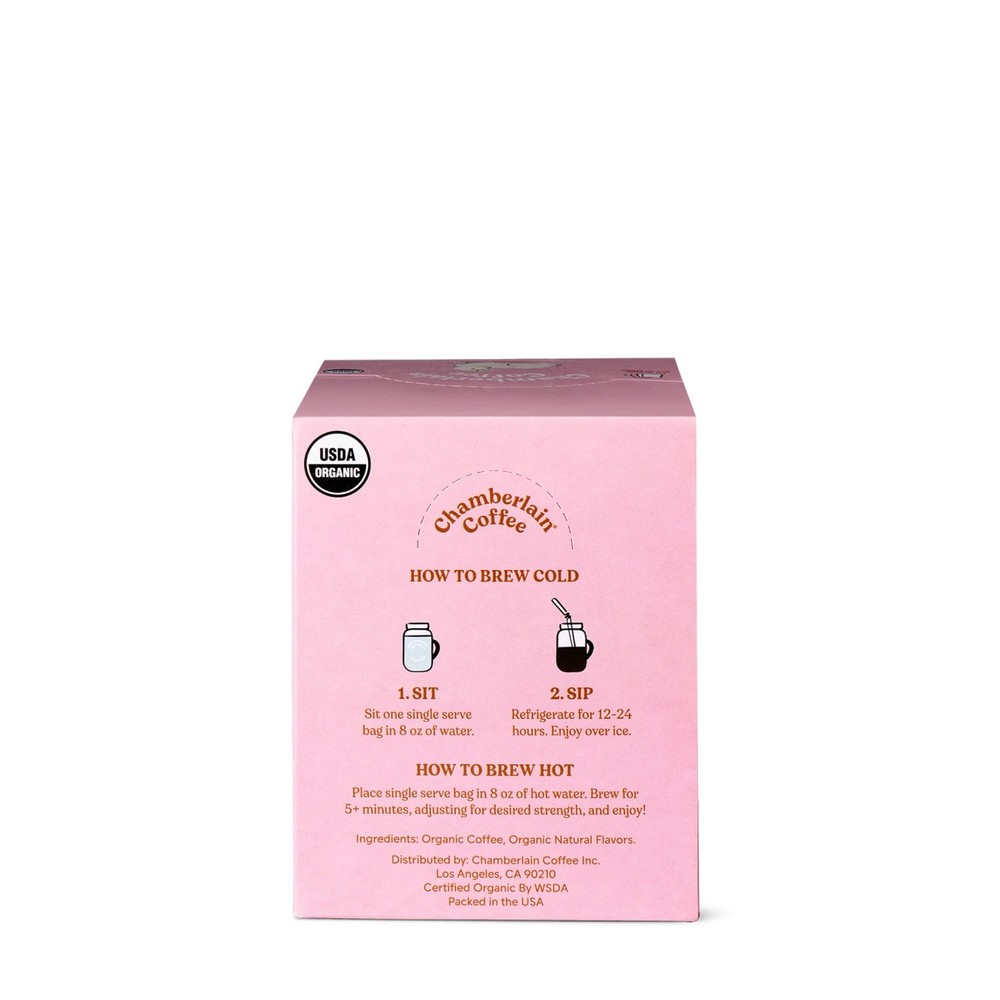 Fluffy Lamb Vanilla Cold Brew Singles Roasted Nuts Sachets 10 PCS