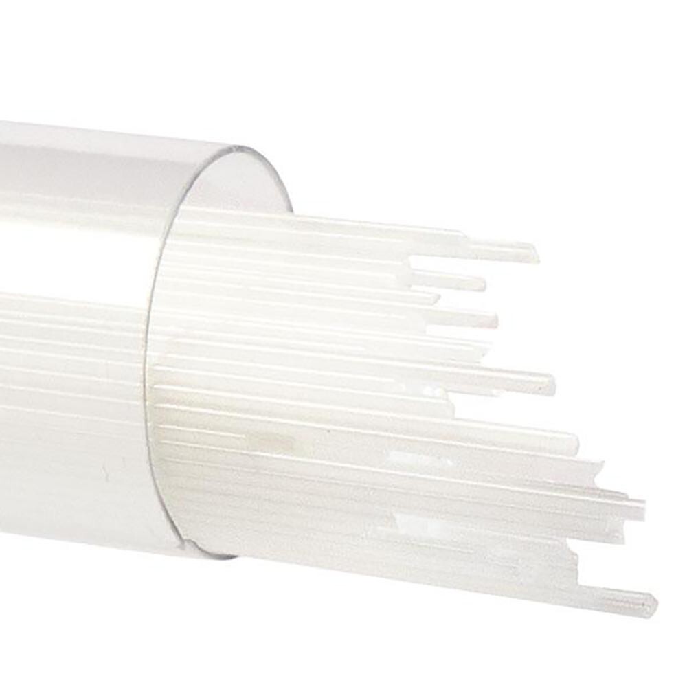 Bullseye .5MM White Opal Glass Stringers 90 COE