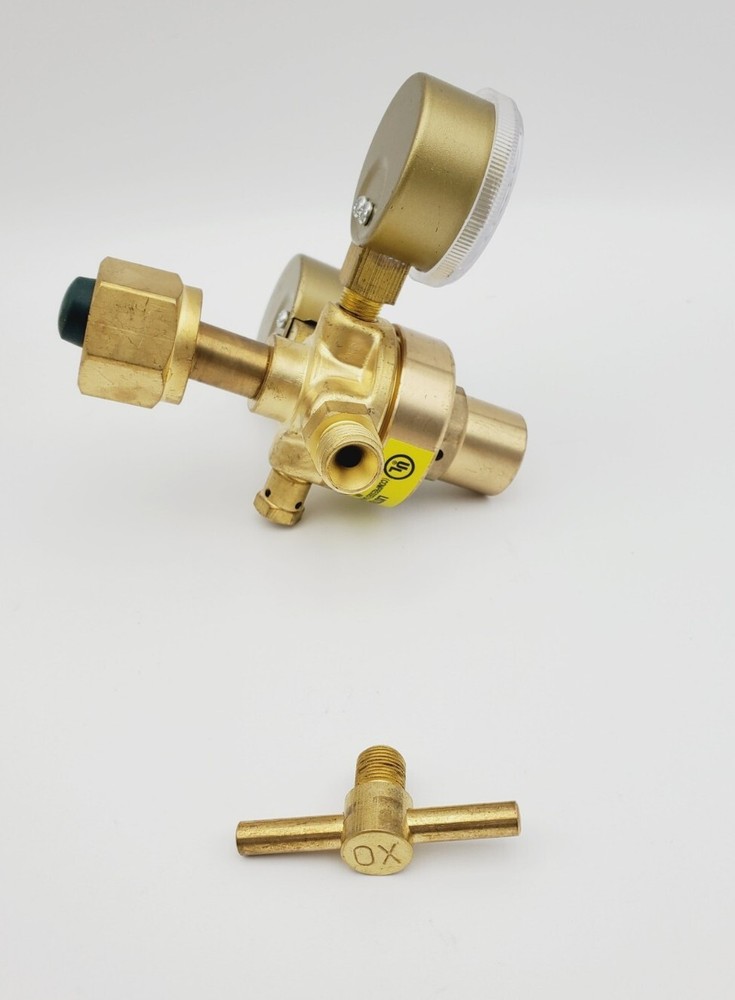 LX45/88 Acetylene Regulator CGA200 Rear Mount fitting