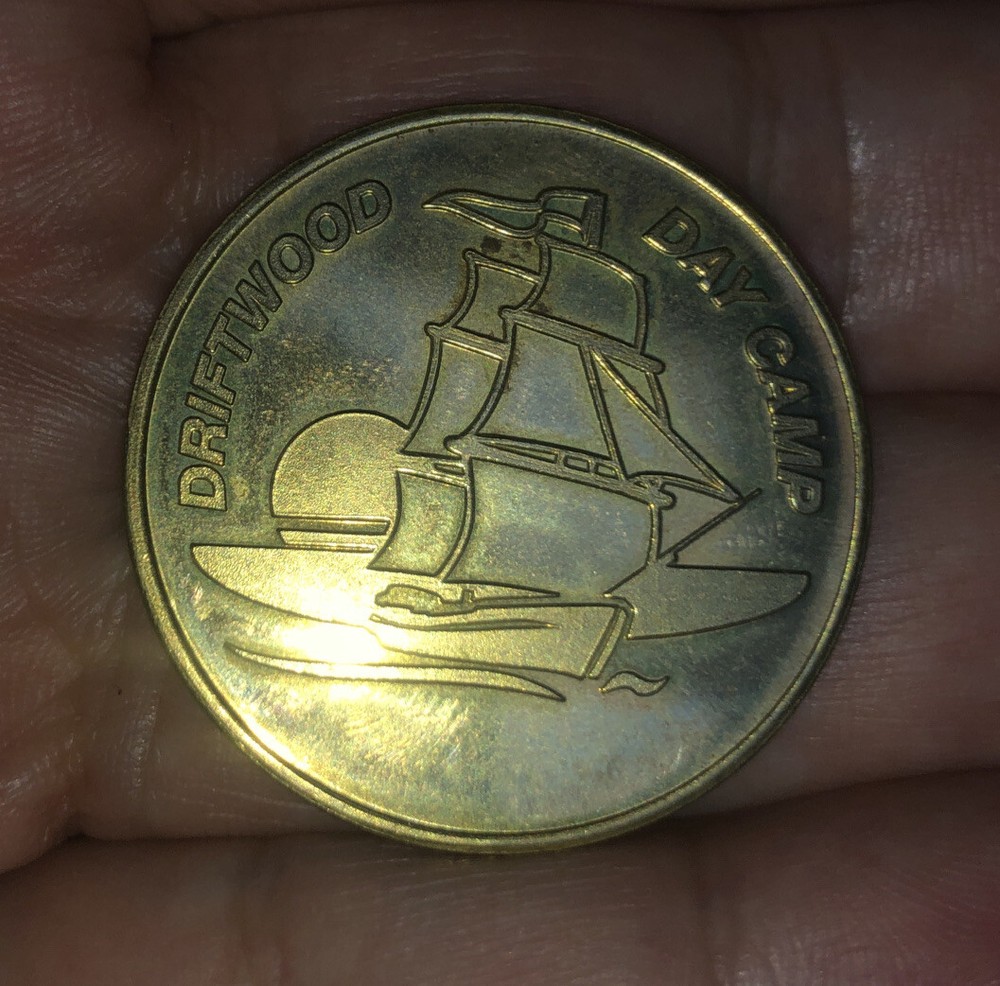 Driftwood Day camp coin.