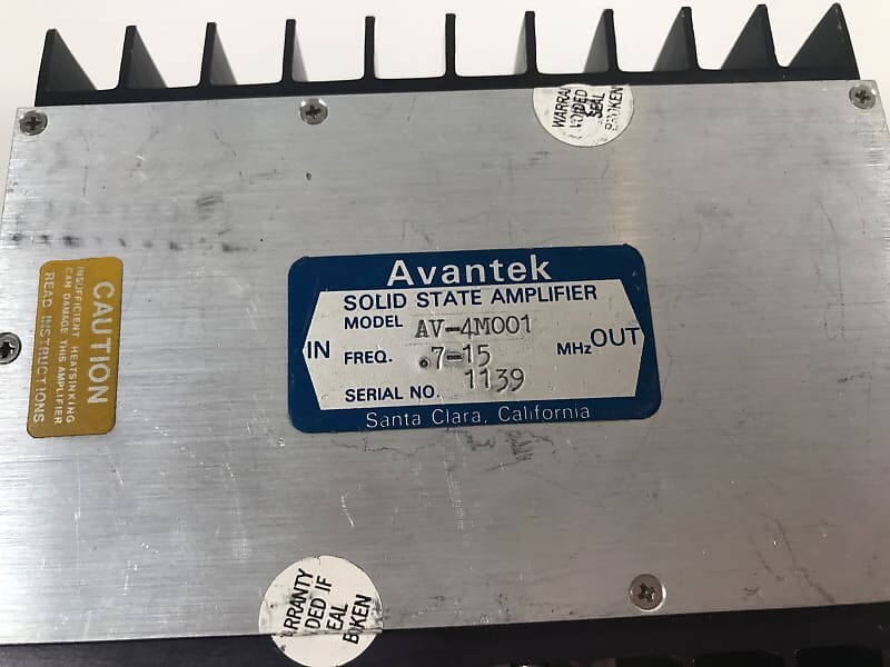 Avantek AV-4M001 Solid State Amplifier