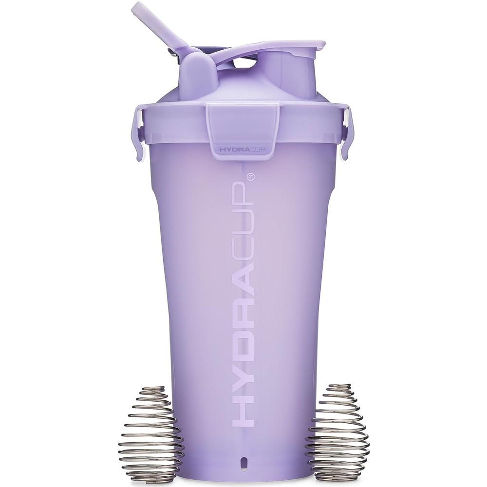 DualShaker Pro 32 oz Shaker Bottle for Protein Shakes, Shaker Cup w/Handle & ...