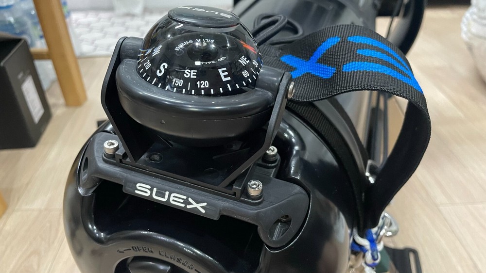 DPV - SILVA c58 compass module with Front handle plate SUEX VRX XJ DPV
