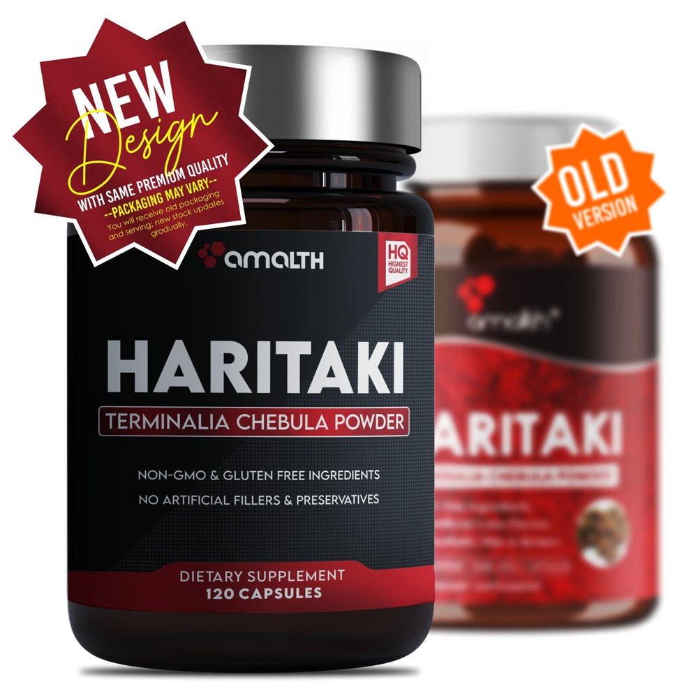 Haritaki Powder 120 Capsules
