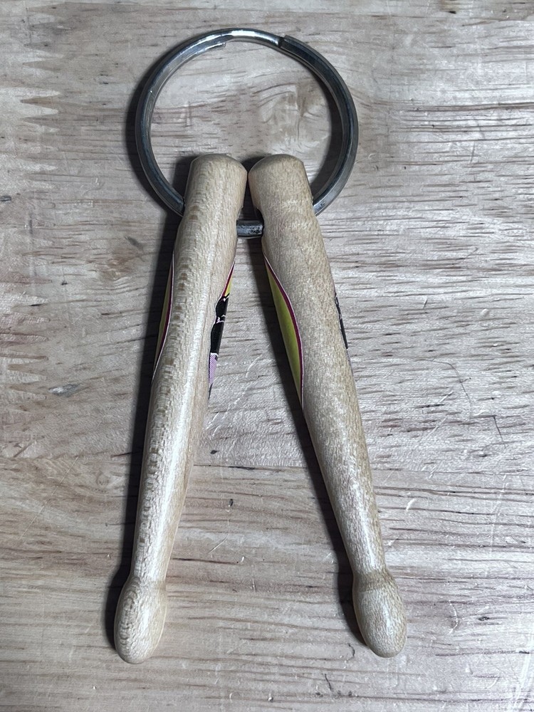 Thumper Custom Drums Key chain 3” Sticks