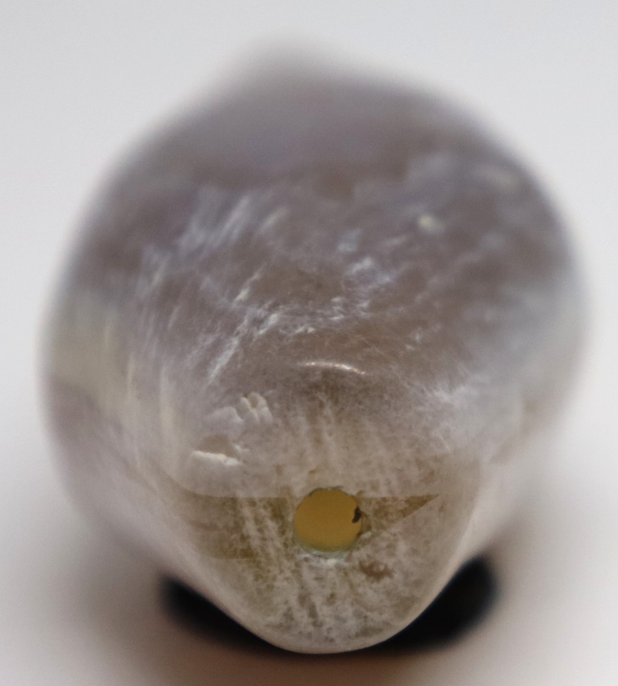 Large Ancient Central Asian Banded Agate Stone Bead with Rare Pattern