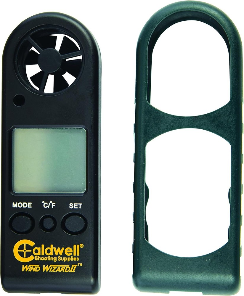 Durable Wind Wizard II Wind Meter with Multiple Readings - Perfect for Shooting