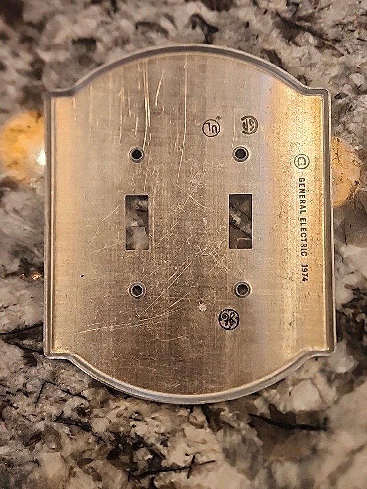 Vintage Double Switch Plate