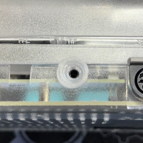 3D Printed Audio Jack Support / Protective Brace for Commodore 64 Ultimate II+