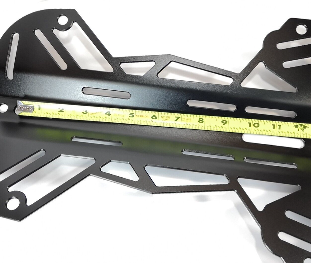 Aluminum Backplate Tech Scuba Dive Side Mount, BCD Single Tank Adapter, Doubles