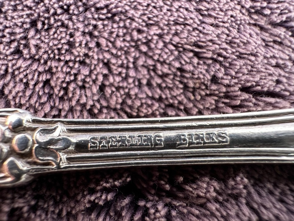 Birks Sterling Silver 66 Grams Cold Meat Fork 7" 18cm