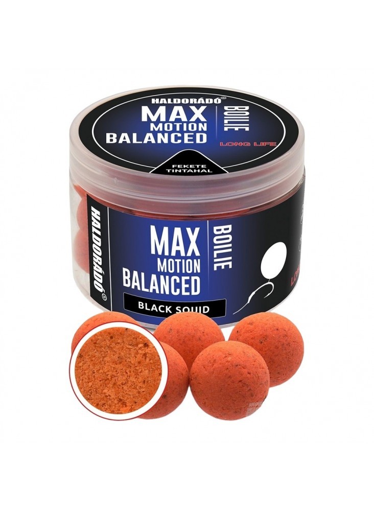 Haldorado Max Motion Balanced 20mm Black Squid Carp Boilies Hookbait