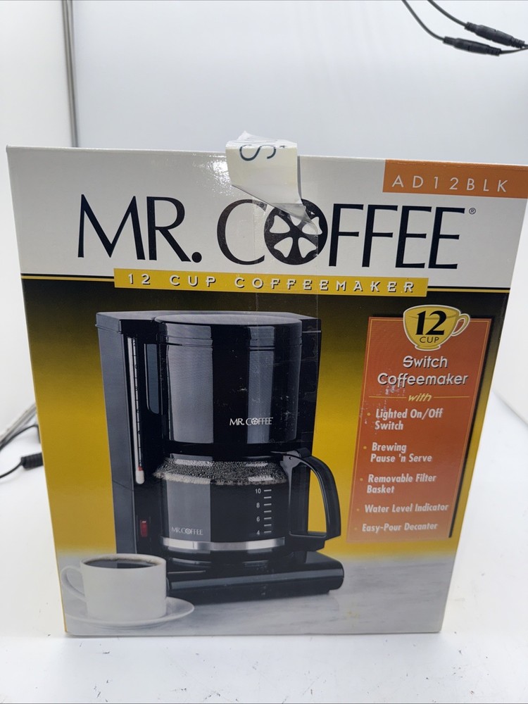 Mr. Coffee 12 Cup Coffee Maker Black