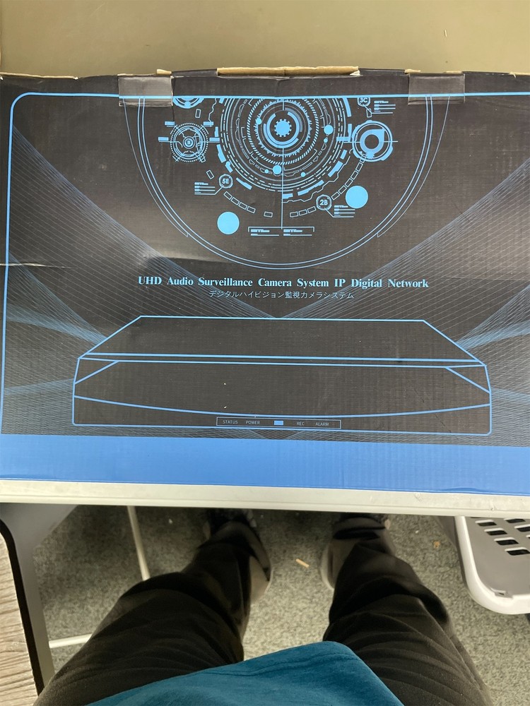 All-in-One Security System】 4K 2160P Outdoor Wired Security Camera System, Home