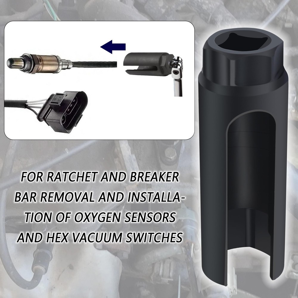 Oxygen Sensor Socket,7/8 inch O2 Socket for Automotive Replacement Big