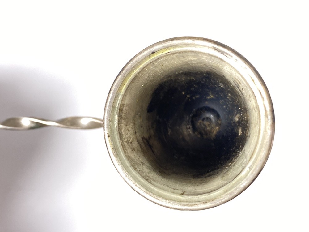 Twist Handle Candle Snuffer Sterling Silver