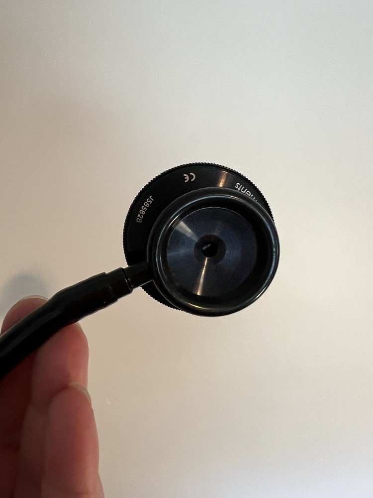 MDF Instruments 747 Dual Head Black Stethoscope