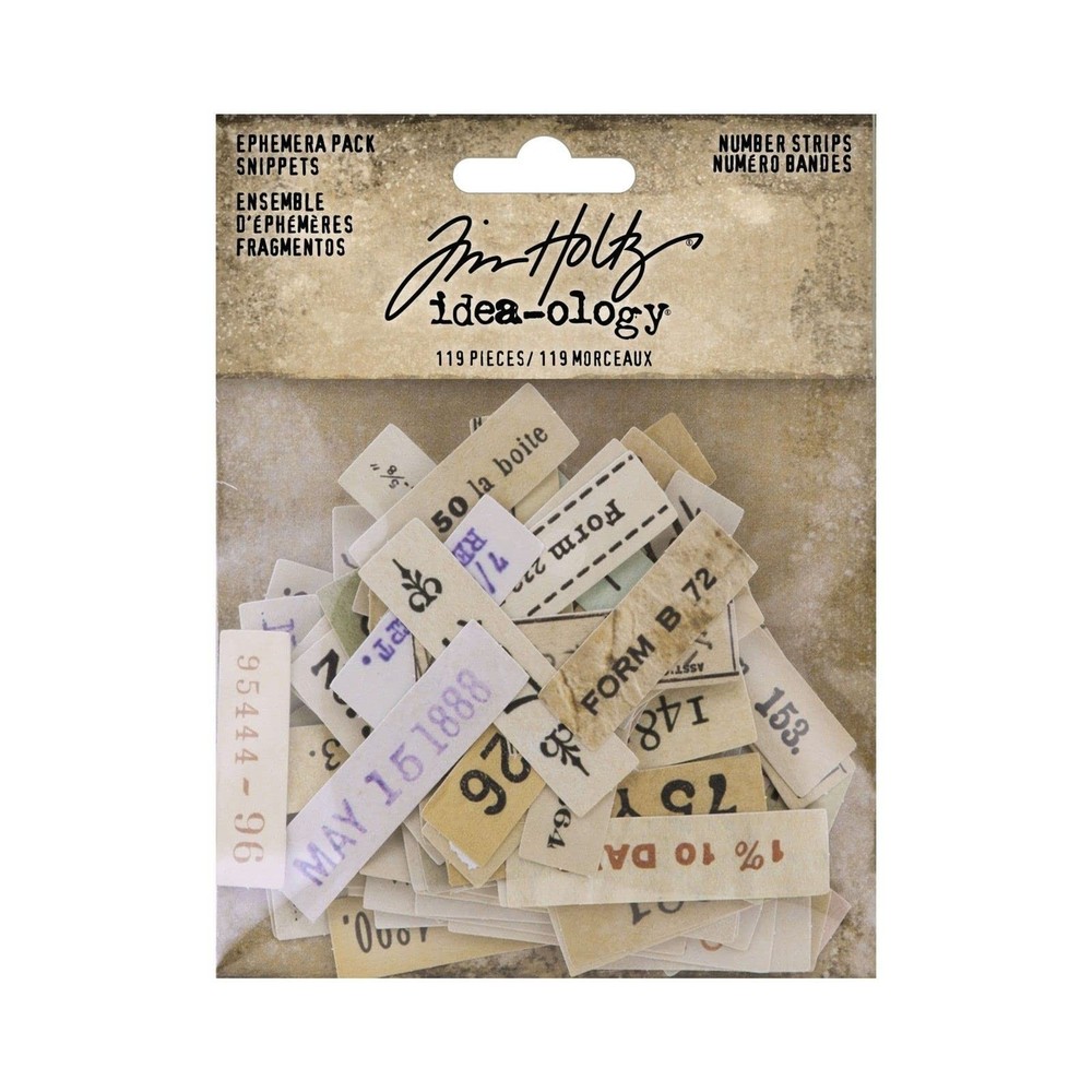 Ephemera Snippets Number Strips
