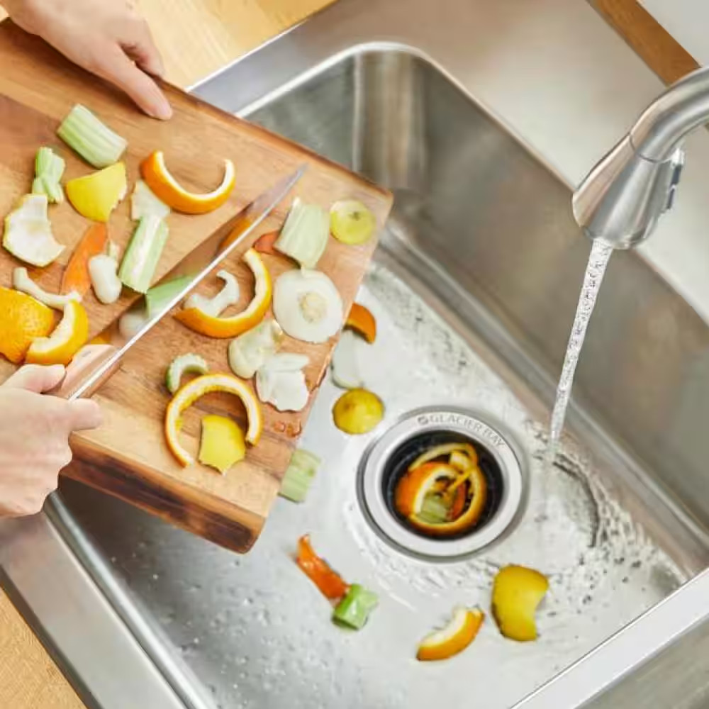 Turbo Grind Premier 3/4 Hp Continuous Feed Garbage Disposal with Power Cord