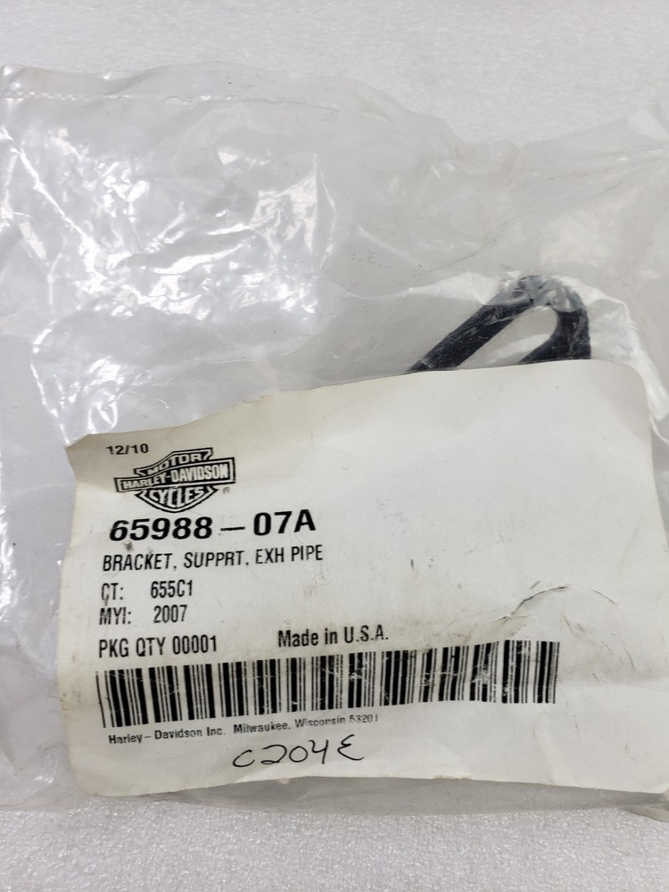Harley-Davidson 65988-07A Exhaust Pipe Support Bracket for 07-08 Touring Models