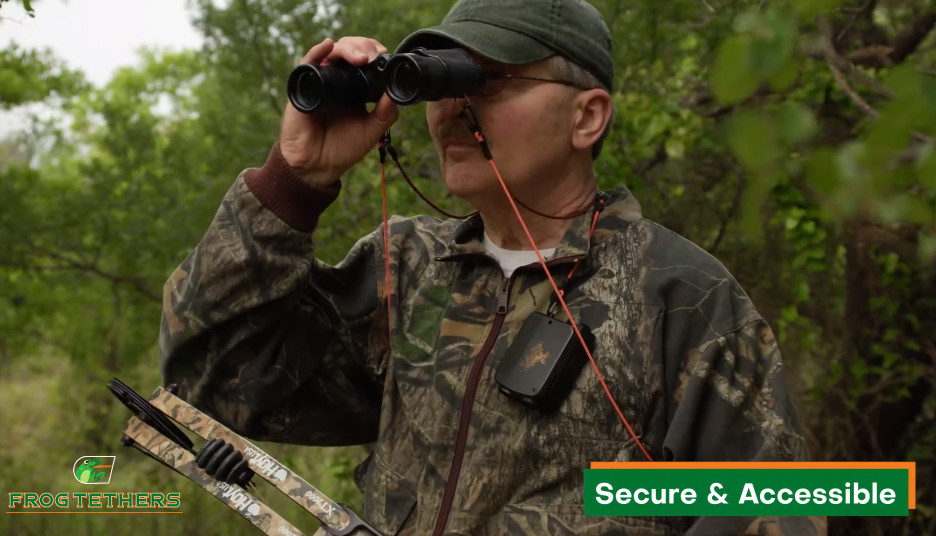 PREMIUM Binocular Rangefinder Harness Lanyard System Strap Camera Optic Hunting