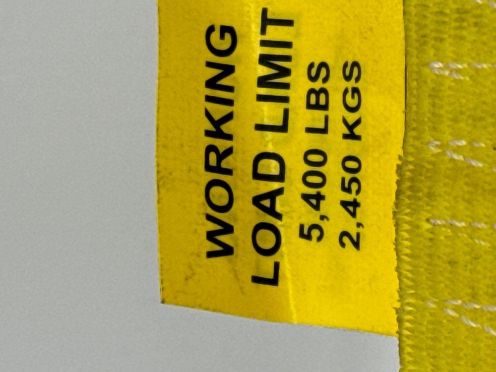 4"X30' Winch Strap with Chain Hook 4 Pack