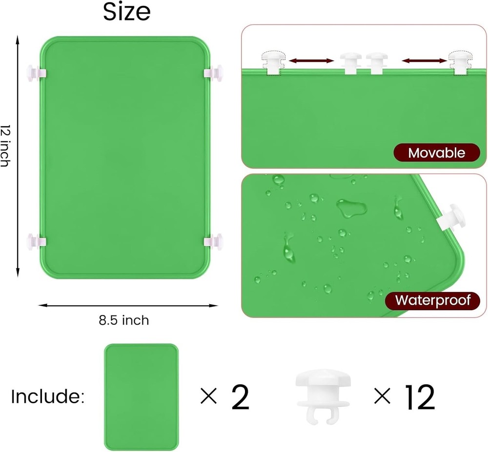 2pcs Bogg Bag Divider Tray X Large Compatible with - Bench Green