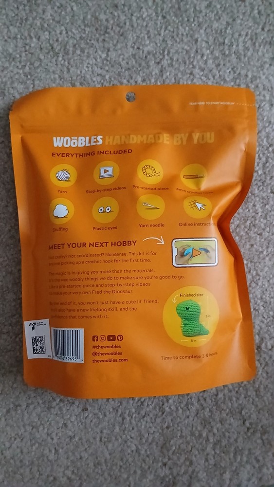 wobbles crochet kit for beginners