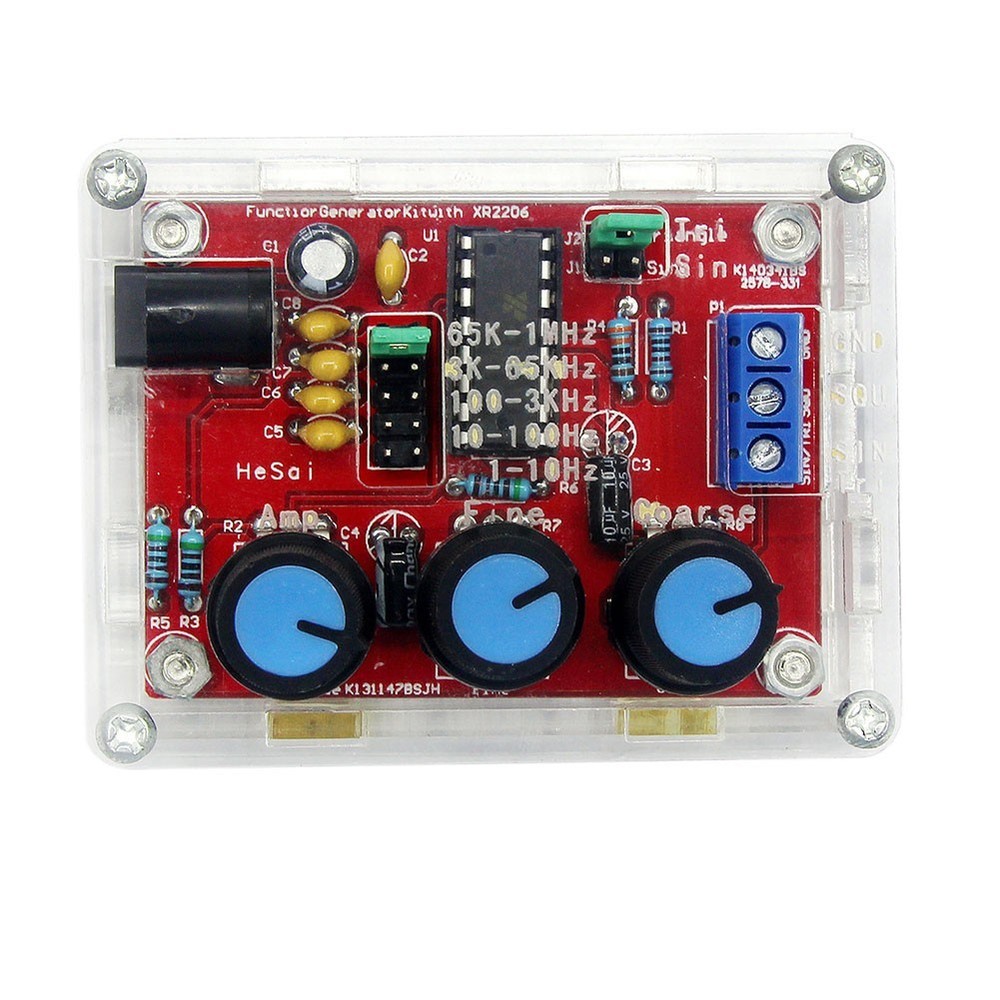 For XR2206 Signal Generator with Adjustable Amplitude Control for Testing