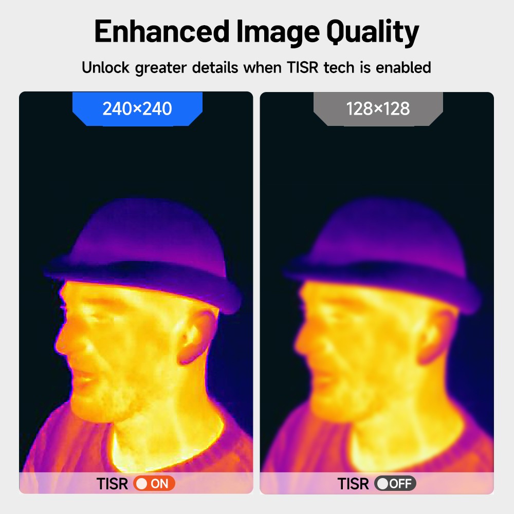 🔥TOPDON TC004 Mini Thermal Imaging Camera Digital Display High Image Resolution